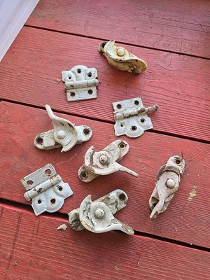 Vintage Original 1910's Window Hardware + Extras + - Image 1 of 4