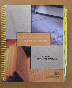 Neuhaus Education Center Language Enrichment: Reading Concepts Manual - Picture 1 of 1