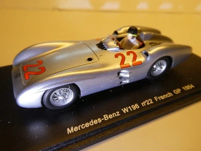 Modellauto Mercedes W 196 French GP, Hans Herrmann, M 1:43, von Spark, OVP - Bild 1 von 3