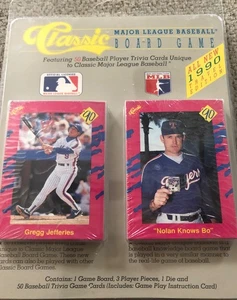 1990 Classic Baseball Travel Edition Quizspiel ungeöffnet fabrikversiegeltes Set - Bild 1 von 2