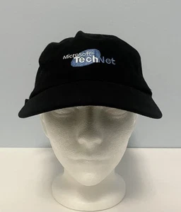 Baseballmütze Microsoft TechNet verstellbar schwarz Headshots Marke Einheitsgröße Kappe - Bild 1 von 7