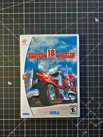 Dreamcast Eighteen 18-Wheeler Custom Case - NO Game or Manual