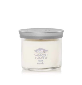Yankee Candle Single Wick Tumbler-Fresh Powder (4.3 oz) - Picture 1 of 2