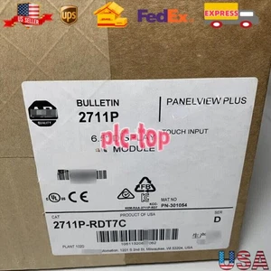 New Allen Bradley 2711P-RDT7C HMI PanelView Plus 700 Ser C DISPLAY US Free Tax - Picture 1 of 2