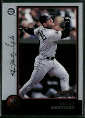 1998 Bowman Chrome #19 Edgar Martinez - Image 1 of 2