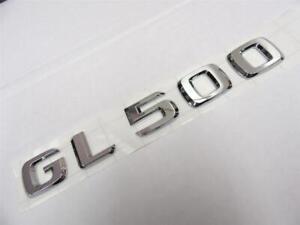 OEM 2008-2015 Mercedes Benz GL 500 GL500 Rear Trunk Lid Chrome Emblem Sign Logo