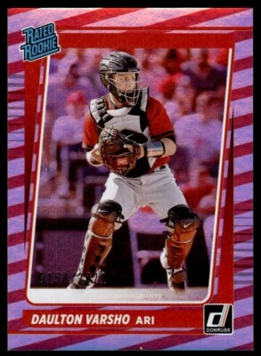 2021 DONRUSS RATED ROOKIE /2021 DAULTON VARSHO R75 - Image 1 of 2