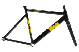 STATE BICYCLE X WU TANG CLAN Edition 6061 Black Yellow Label V2 Frame Set 55cm - Picture 1 of 2