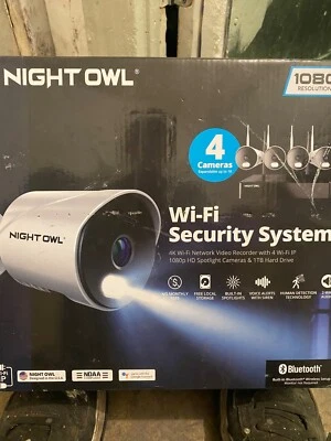 ночная сова 4k домашняя система камер видеонаблюдения - Изображение 1 из 4