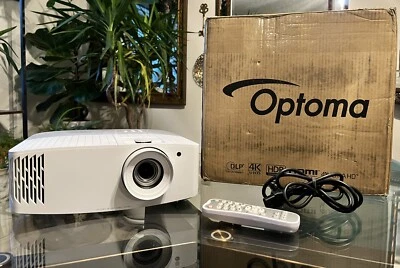 Optoma UHD50X 2160p TRUE 4K UHD Projector 3400LU 240Hz Gaming THEATER HDR10 - Image 1 of 4