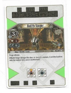 Eye of Judgment EoJ PS3: Rare Biolith Stinger Base Set 1 Near Mint - Bild 1 von 1