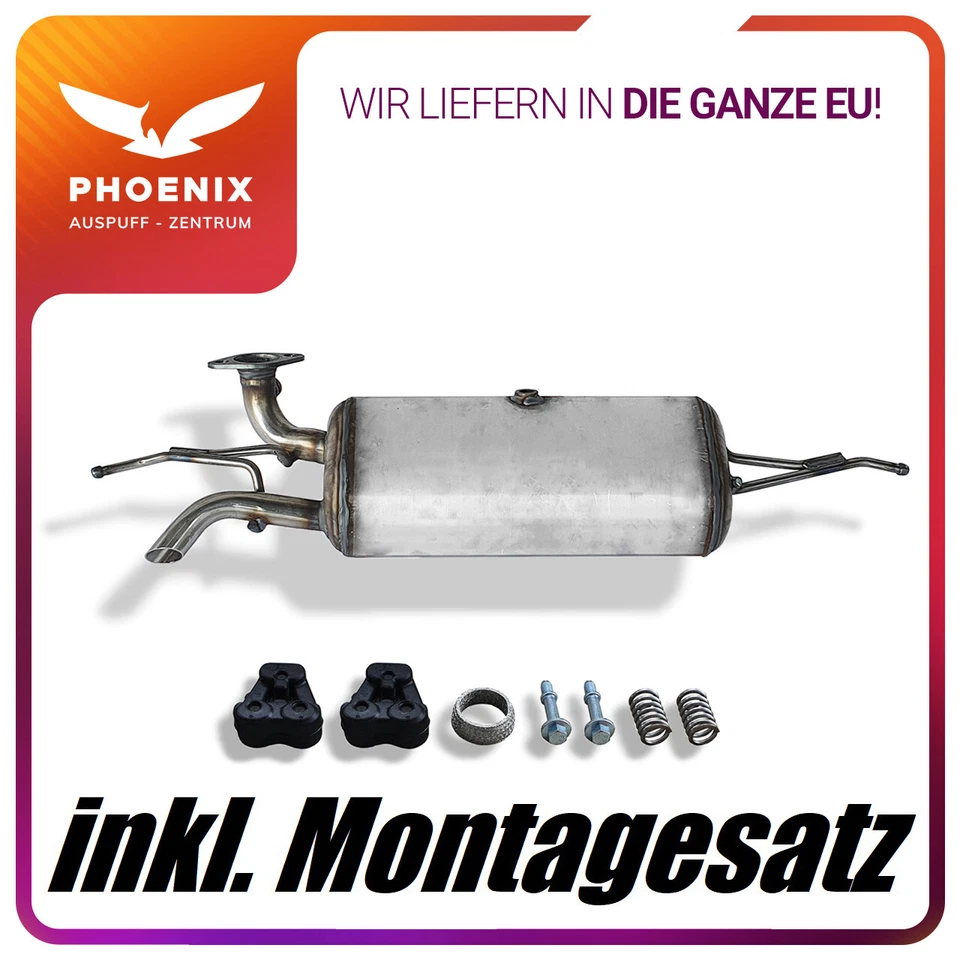 Smart Fortwo 1.0 (2007 onwards) convertible + coupe catalytic converter with E-mark catalytic converter - Image 1 of 1
