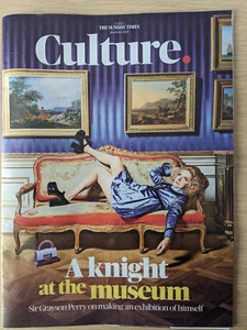 UK SUNDAY TIMES CULTURE. Grayson Perry. Steven Bartlett. Michael Morpurgo 16325 - Picture 1 of 5