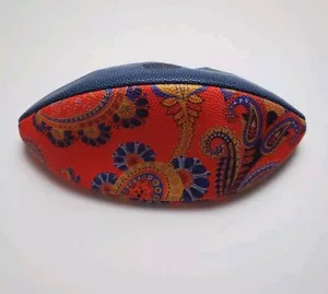 Bel-Air Athletics Ave Mary Football Navy Paisley Fresh Prince Neu - Bild 1 von 4