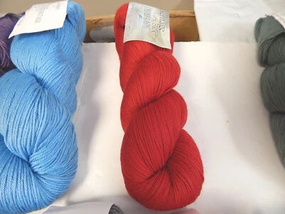 Hilo de seda Cascade Heritage - lana/seda 100 g hilo de calcetín 14 colores Foto 1 de 2