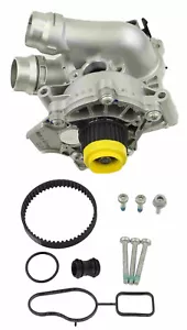 REIN Water Pump KIT WITH Thermostat ALUMINUM HOUSING For AUDI & VW (VERiFy YEAR) - Picture 1 of 11