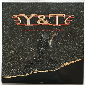 Y&T Contagious - Original 1987 Geffen Vinyl LP NM/EX - Picture 1 of 8