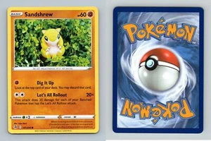 Sandshrew #131/264 SWSH Fusion Strike Common Pokemon 2021 TCG Card - Picture 1 of 1
