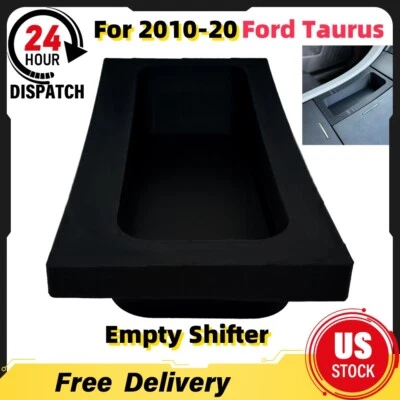 2010-20 For Ford Taurus Empty Shifter Police Center Console Filler Pocket Insert - Image 1 of 4