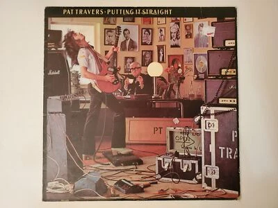 Pat Travers - Putting It Straight (Vinyl Record LP) - Image 1 of 2