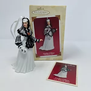 Hallmark 2005 Scarlett O'Hara Honeymoon Ornament Gone With The Wind Porcelain - Picture 1 of 12