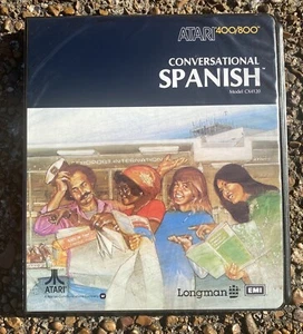 Atari 400/800 Conversational Spanish CX4120 Complete - Picture 1 of 11