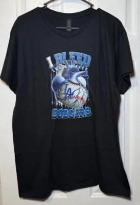 Los Angeles Dodgers T-Shirt-I  Bleed Dodgers - Image 1 of 4