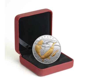 Moneda de plata fina de $20 de Canadá 2018 de mar a mar a mar ballena beluga ártica - Imagen 1 de 3
