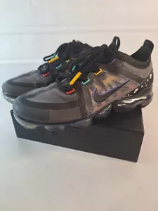 2019 Nike Air VaporMax SE Black CI1240-023 Men's Sz 6.5 M Beautiful Shape! - Picture 1 of 12