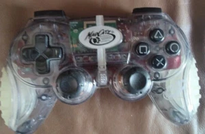 For parts Mad Catz Clear Wireless PlayStation 2 PS2 Controller Model 8386 - Picture 1 of 9