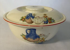 Vintage Fiesta Kitchen Kraft Ovenserve 8" Casserole *RARE Decal* - Picture 1 of 13