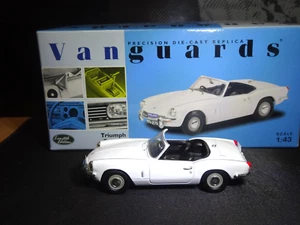 RARE 1/43 CORGI VANGUARDS TRIUMPH SPITFIRE CHESHIRE POLICE MIB - Picture 1 of 3