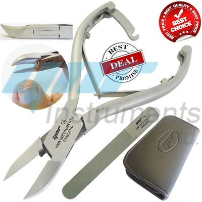 YNR Toe Nail Cutters Nippers Clippers Chiropody Podiatry German Thick Fung Nail File
