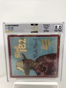 Dude Ranch By Blink 182 Cd Advance Copy Rewind Graded Open 8.0 Overall - Foto 1 di 2