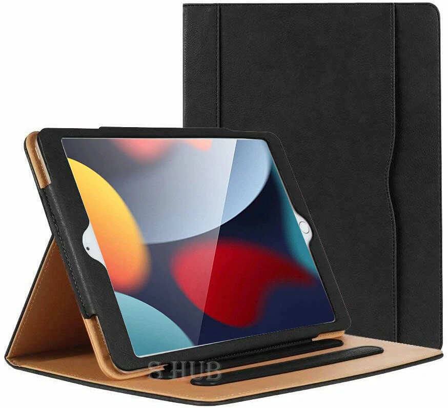 Leather Stand Case Smart Flip For iPad 10.2" 10.9" Air 2 3 4 9.7"10.5 Pro Mini 5 - Image 1 of 4