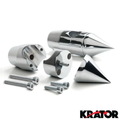 Elevadores de manillar de 1" de 2,25" para Yamaha V-Star Vstar 950 1100 1300 Classic Stryker Foto 1 de 4