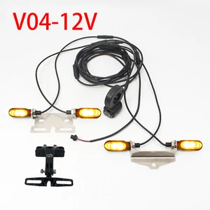 Elektrofahrrad 12V/36-72V vorne hinten Blinkleuchte E-Bike Bremslichtsets WP - Bild 1 von 20