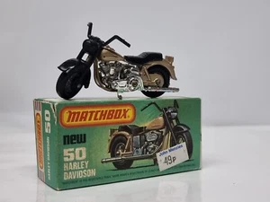 MATCHBOX LESNEY SUPERFAST Nº 50 Harley Davidson en muy buena condición - Imagen 1 de 13