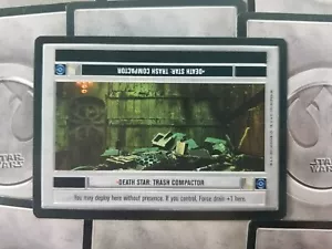 Star Wars CCG Death Star Trash Compactor Premiere SWCCG NM/LP Location Limited - Picture 1 of 4