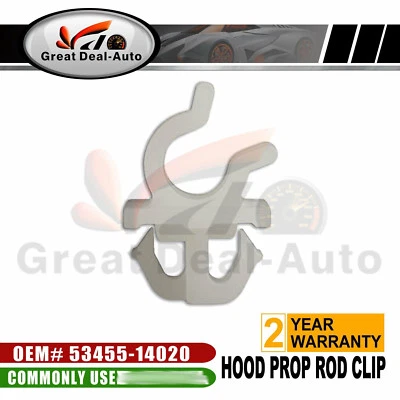 For Toyota Hilux Landcruiser Bonnet Rod Holder Retaining Support Grip Clamp Clip - image 1 of 4