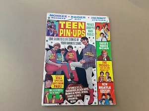 Revista Pin Ups Adolescente Vintage Vol. Libro de entretenimiento The Monkeys 1967 6 # 2 - Imagen 1 de 11