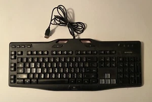 Logitech G105 Model Y-U0013 Wired USB Gaming Keyboard - KEYS DON'T STAY LIT - Picture 1 of 6