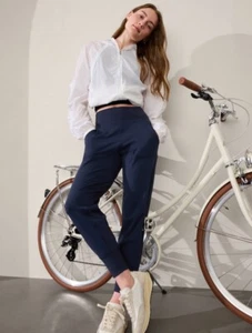 Neu mit Etikett Athleta Venice Jogginghose XS Tall marineblau Reisen Freizeit Sport - Bild 1 von 14