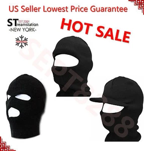 1&3 Hole THERMAL Face Mask Balaclava Cold Winter Sports Ski Snowboard Hat Cap - Picture 1 of 10