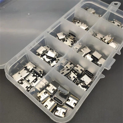 TYPE-C 3.1 Ricarica USB Femmina Connettore Jack Saldatura Riparazione Ricambio - Immagine 1 di 4