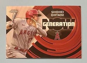 SHOEHEI OHTANI 2022 Topps aggiornamento cromato generazione angeli ora inserisci #GNC-5 - Foto 1 di 2