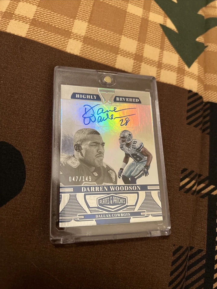 Darren Woodson Auto /149 - Image 1 of 2