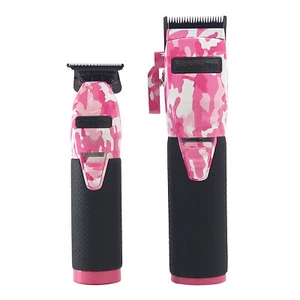BaByliss Pro LIMITEDFX Pink Camo Clipper and Trimmer Collection #FXHOLPKCAMPK - Picture 1 of 5