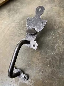 Loquet à poucier fer forgé,poignée de porte clenche verrou serrure ferrure - Bild 1 von 3