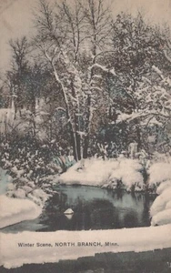 Winter Scene - North Branch, Minnesota - unposted linen - Picture 1 of 3